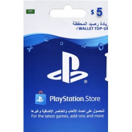 PlayStation Store Card $5