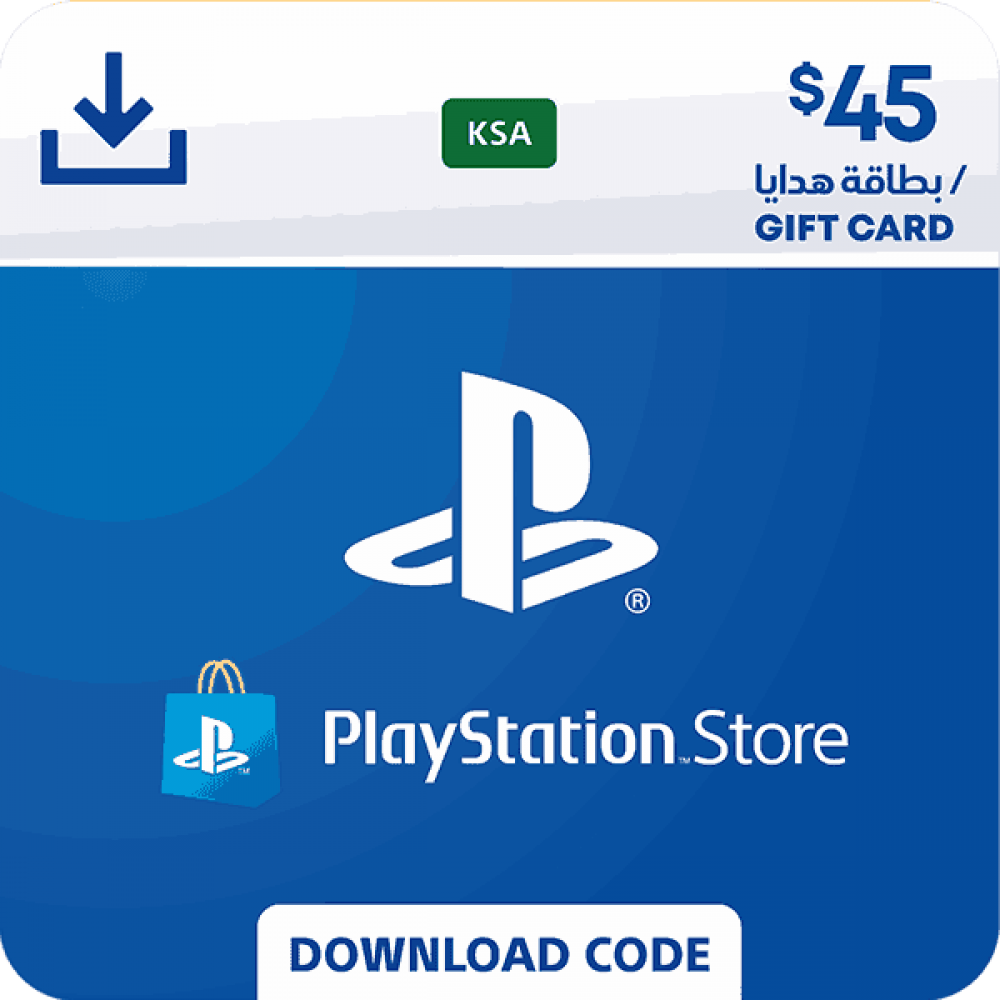 PlayStation 45 $ - for Saudi account