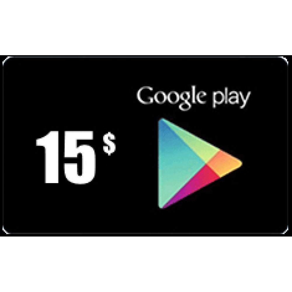 Google Play 15 $ - USA account