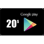 Google Play 20$ -USA account